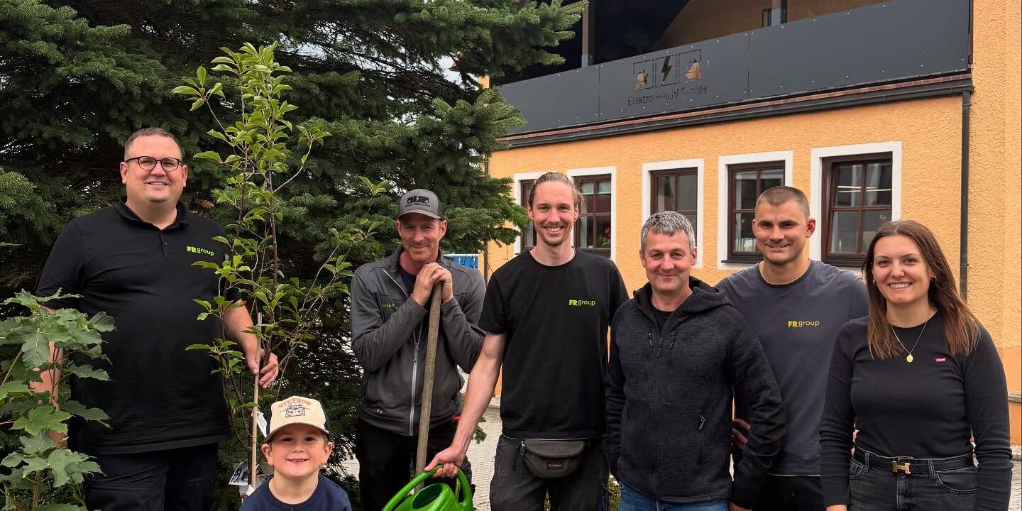 Baumpflanzchallenge angenommen